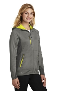 EB245 - Eddie Bauer Ladies Sport Hooded Full Zip Fleece Jacket