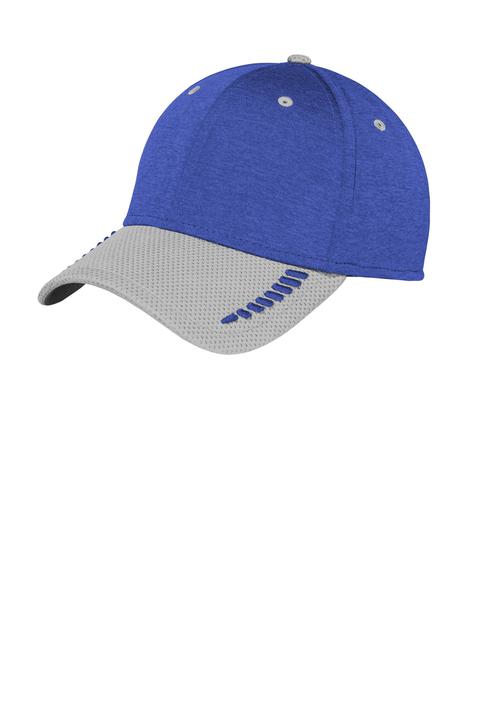 NE704 - New Era Shadow Stretch Heather Colorblock Cap