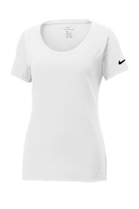 NKBQ5236 - Nike Ladies Core Cotton Scoop Neck Tee