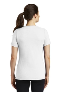 NKBQ5234 - Nike Ladies Dri-FIT Cotton / Poly Scoop Neck Tee