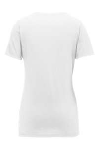 NKBQ5234 - Nike Ladies Dri-FIT Cotton / Poly Scoop Neck Tee