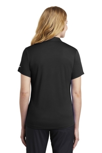 NKAA1848 - Nike Ladies Dri-FIT Hex Textured V Neck Top