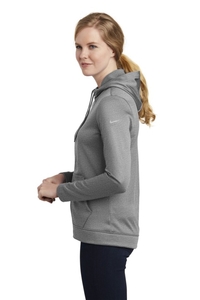 NKAH6264 - Nike Ladies Therma-FIT Full Zip Fleece Hoodie