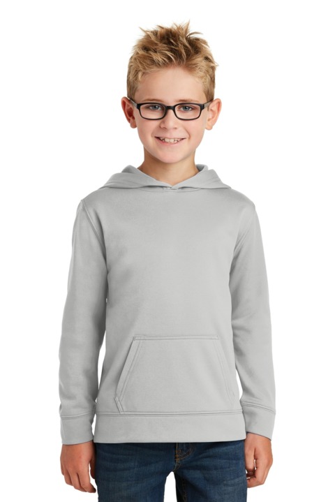 PC590YH - Port & Company Youth Performance Fleece Pullover Hooded Sweatshirt