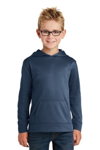 PC590YH - Port & Company Youth Performance Fleece Pullover Hooded Sweatshirt