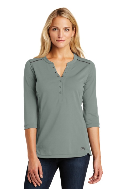 LOG132 - OGIO Ladies Fuse Henley