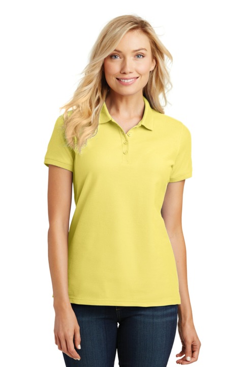 L100 - Port Authority Ladies Core Classic Pique Polo