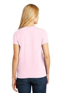 5780 - Hanes Ladies Tagless 100% Cotton V-Neck T-Shirt