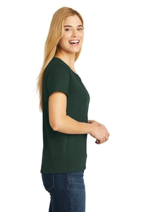 5780 - Hanes Ladies Tagless 100% Cotton V-Neck T-Shirt