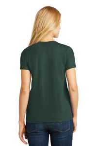 5780 - Hanes Ladies Tagless 100% Cotton V-Neck T-Shirt