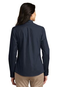 LW100 - Port Authority Ladies Long Sleeve Carefree Poplin Shirt