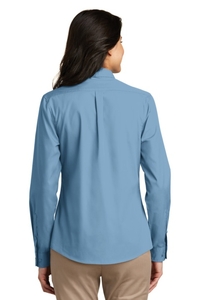 LW100 - Port Authority Ladies Long Sleeve Carefree Poplin Shirt