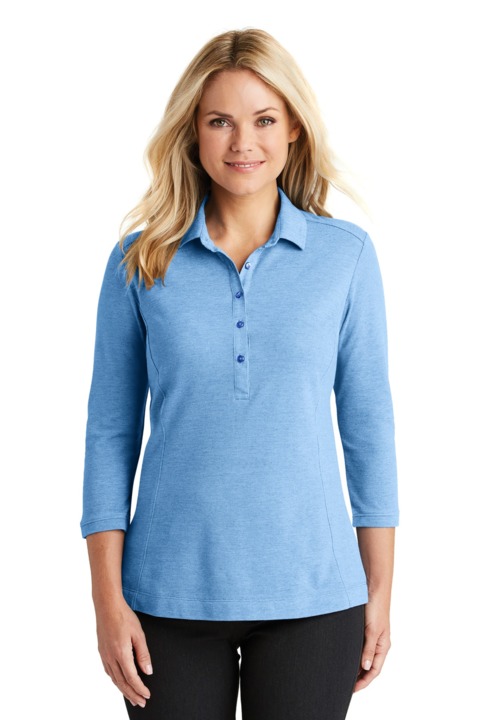 LK581 - Port Authority Ladies Coastal Cotton Blend Polo