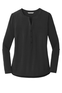 LK5432 - Port Authority Ladies Concept Henley Tunic