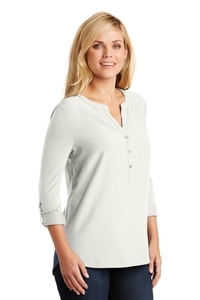 LK5432 - Port Authority Ladies Concept Henley Tunic