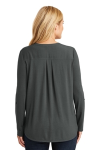 LK5432 - Port Authority Ladies Concept Henley Tunic