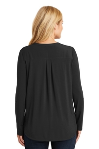 LK5432 - Port Authority Ladies Concept Henley Tunic