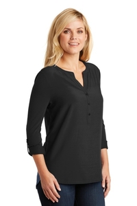 LK5432 - Port Authority Ladies Concept Henley Tunic