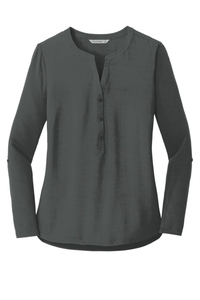 LK5432 - Port Authority Ladies Concept Henley Tunic