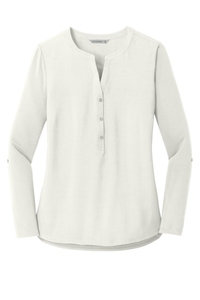 LK5432 - Port Authority Ladies Concept Henley Tunic