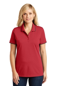 LK111 - Port Authority Ladies Dry Zone UV Micro Mesh Tipped Polo