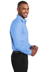 W103 - Port Authority Slim Fit Carefree Poplin Shirt