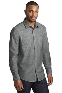 W380 - Port Authority Slub Chambray Shirt