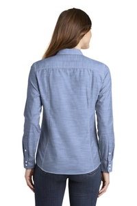 LW380 - Port Authority Ladies Slub Chambray Shirt