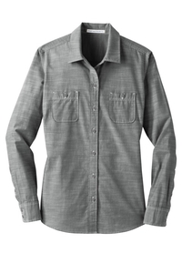 LW380 - Port Authority Ladies Slub Chambray Shirt