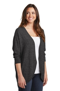 LSW416 - Port Authority Ladies Marled Cocoon Sweater