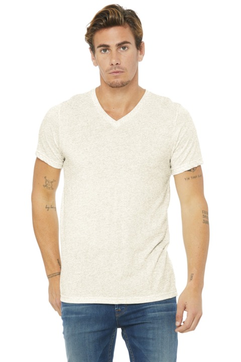 BC3415 - BELLA + CANVAS Triblend Short Sleeve V Neck Tee