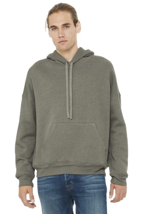 BC3729 - BELLA + CANVAS Sponge Fleece Pullover DTM Hoodie