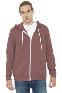 BC3739 - BELLA + CANVAS Unisex Sponge Fleece Full Zip Hoodie