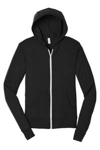 BC3939 - BELLA + CANVAS Triblend Full Zip Lightweight Hoodie