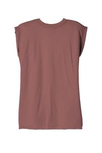 BC8804 - BELLA + CANVAS Women's Flowy Muscle Tee With Rolled Cuffs