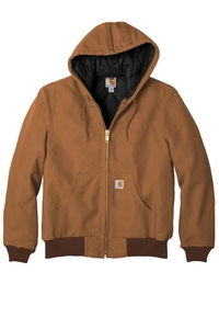 CTSJ140 - Carhartt Quilted Flannel Lined Duck Active Jac