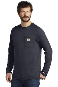 CT100393 - Carhartt Force Cotton Delmont Long Sleeve T Shirt