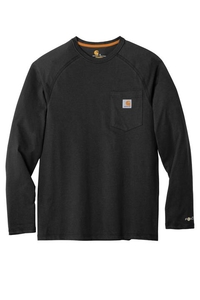 CT100393 - Carhartt Force Cotton Delmont Long Sleeve T Shirt