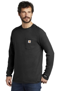 CT100393 - Carhartt Force Cotton Delmont Long Sleeve T Shirt