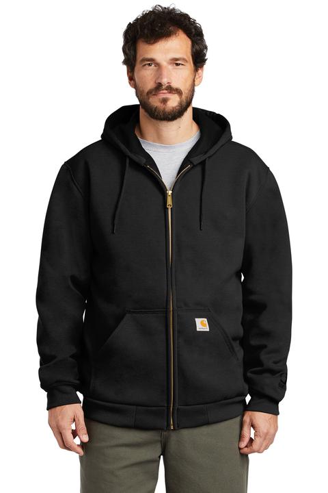 CT100632 - Carhartt Rain Defender Rutland Thermal-Lined Hooded Zip-Front Sweatshirt