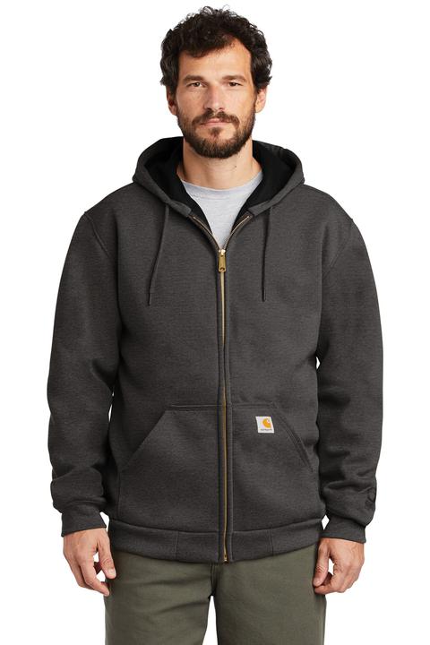 CT100632 - Carhartt Rain Defender Rutland Thermal-Lined Hooded Zip-Front Sweatshirt