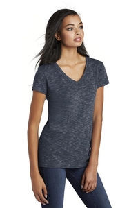 DT664 - District Women s Medal V-Neck Tee