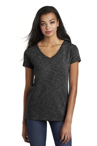 DT664 - District Women s Medal V-Neck Tee