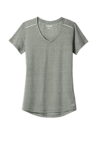 LOE337 - OGIO ENDURANCE Ladies Peak V-Neck Tee