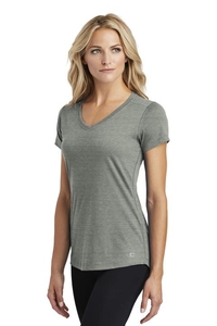 LOE337 - OGIO ENDURANCE Ladies Peak V-Neck Tee