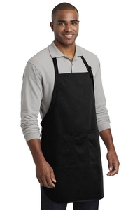 A600 - Port Authority Full-Length Two-Pocket Bib Apron