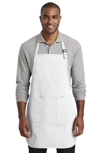 A600 - Port Authority Full-Length Two-Pocket Bib Apron