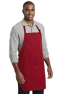 A600 - Port Authority Full-Length Two-Pocket Bib Apron