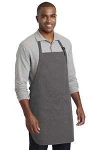 A600 - Port Authority Full-Length Two-Pocket Bib Apron