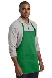 A601 - Port Authority Medium-Length Two-Pocket Bib Apron